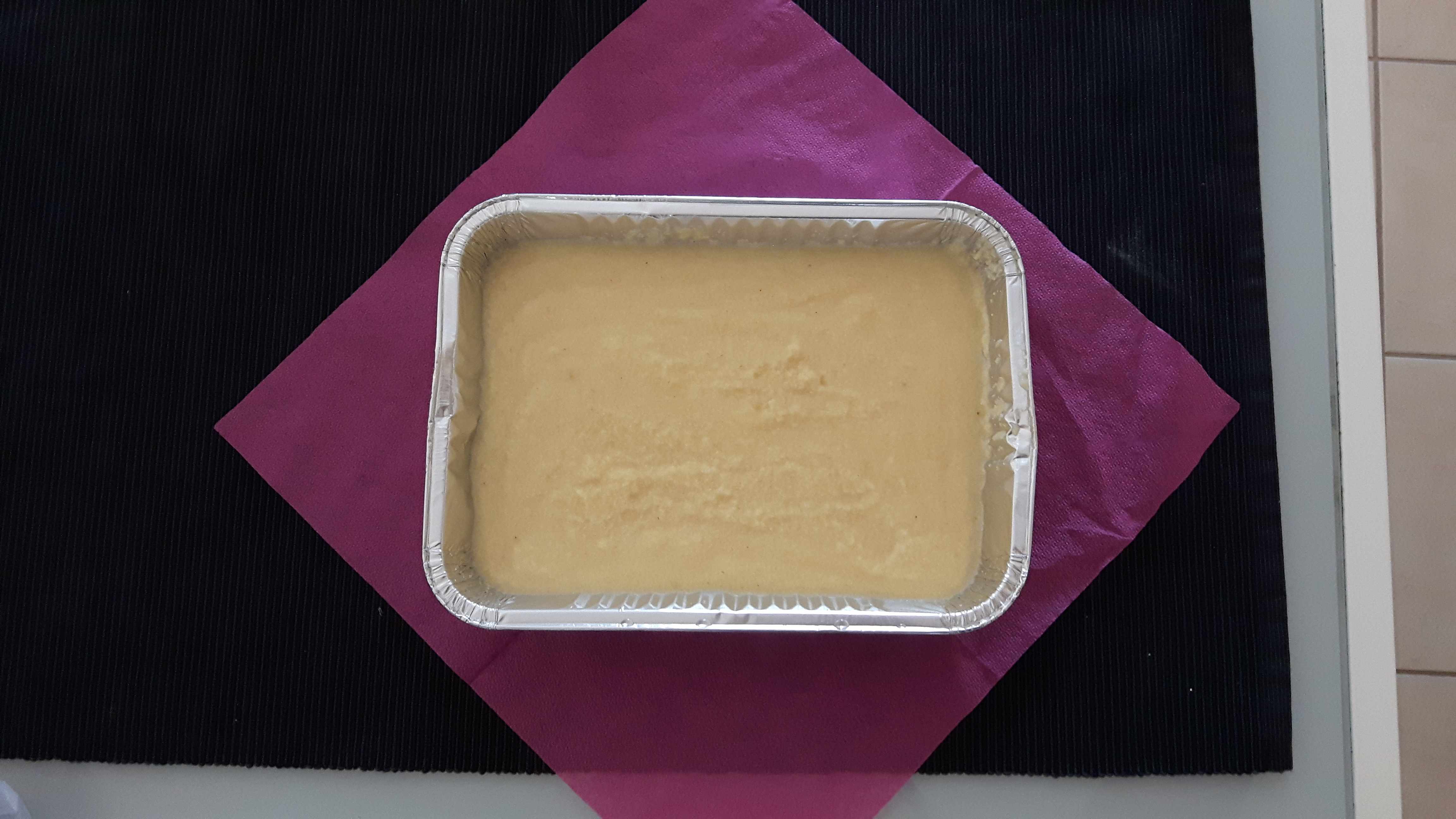A different recipe of halva with orgeat