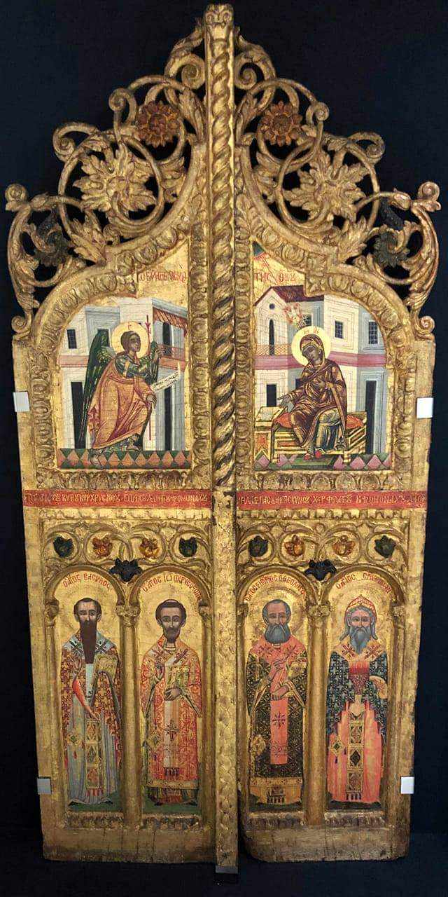 The pulpits of the church of Agios Anastasios