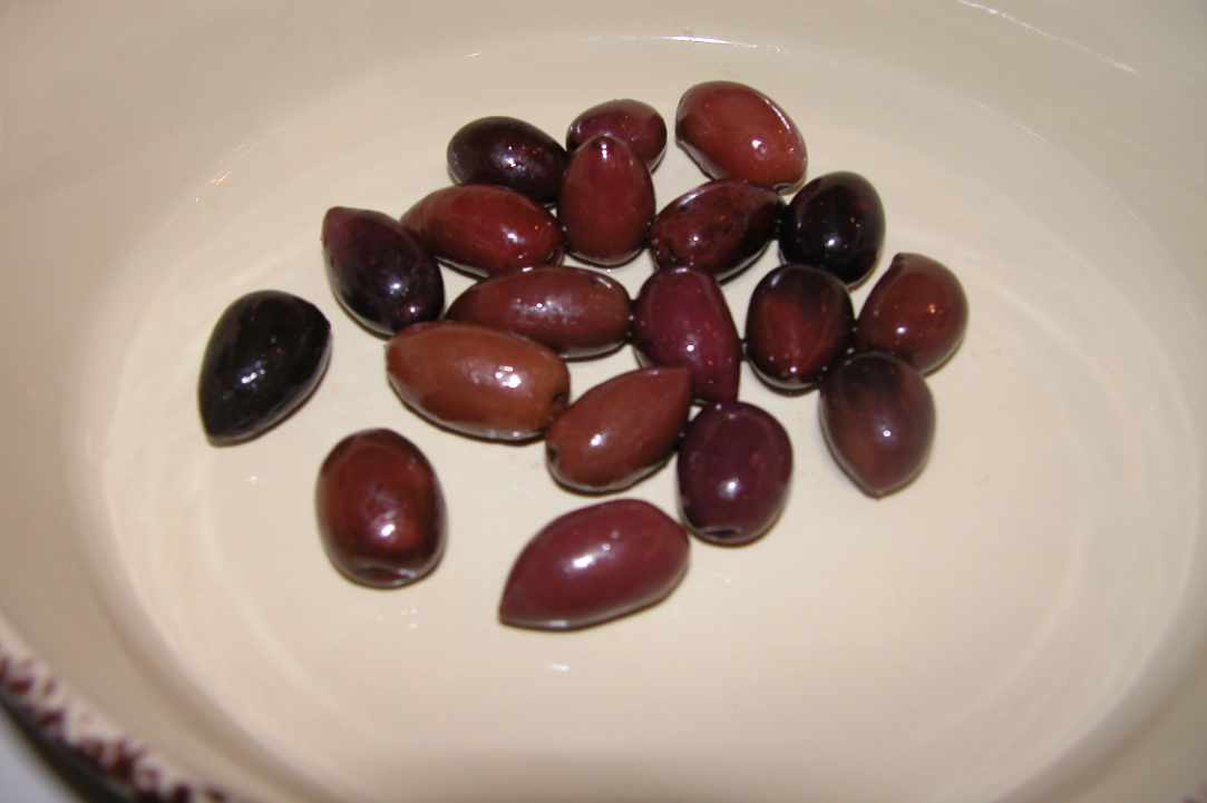 black olives
