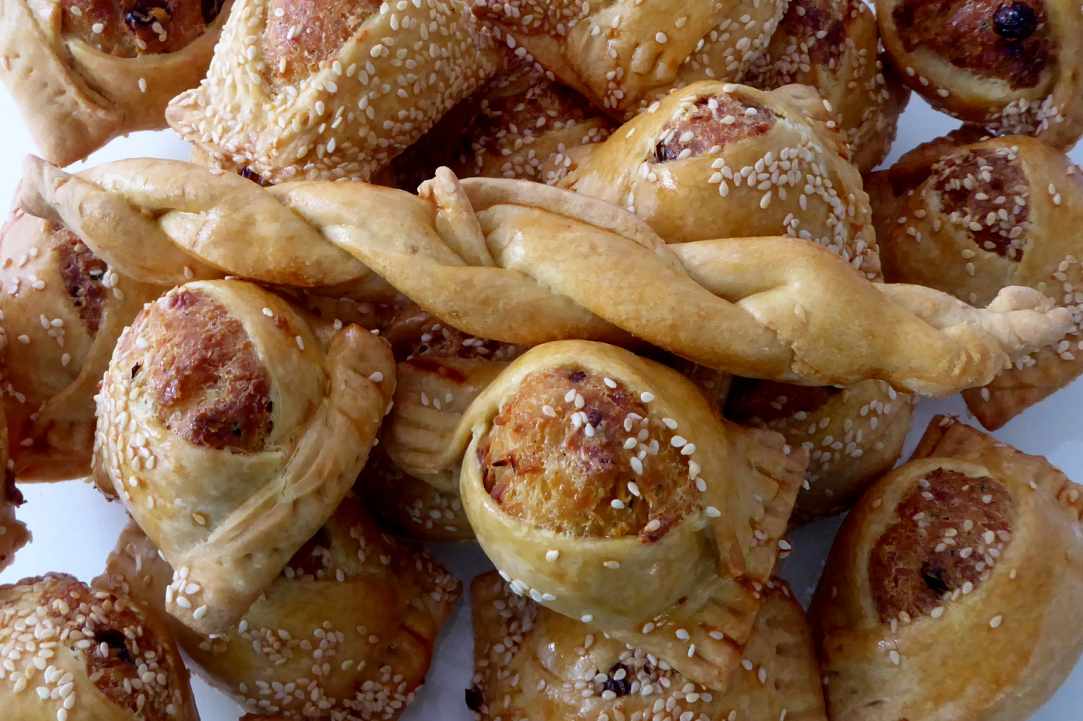 Flaounes - Cyprus traditional Easter buns