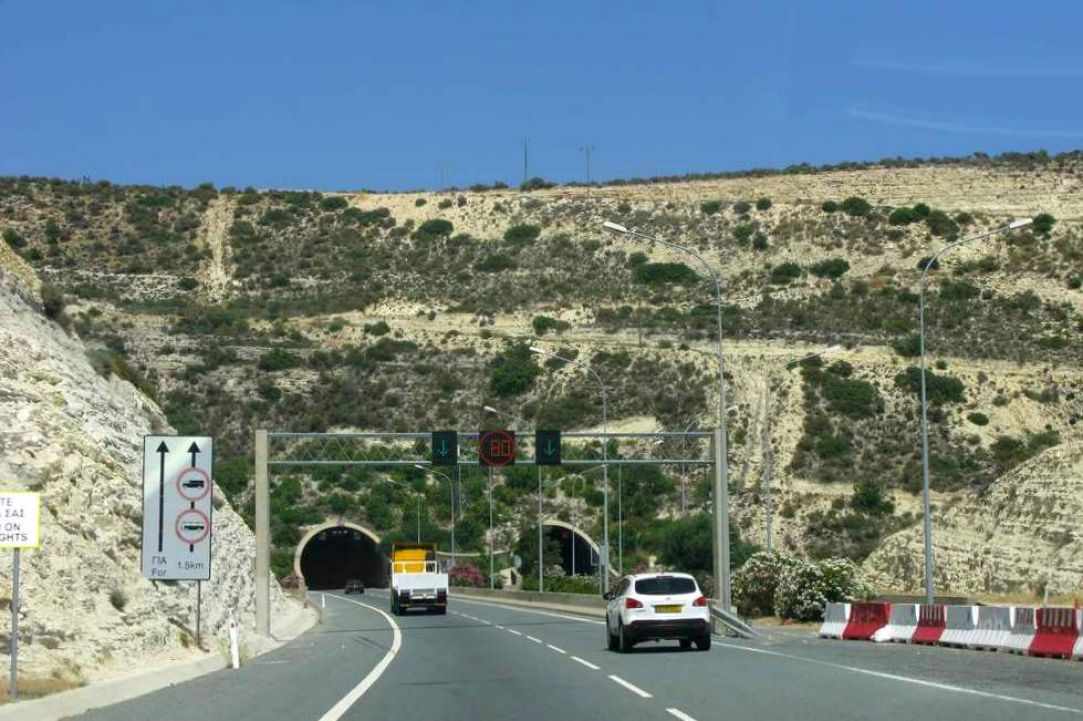 Highway A6: Limassol - Paphos - Have a nice and safe trip and do not ...