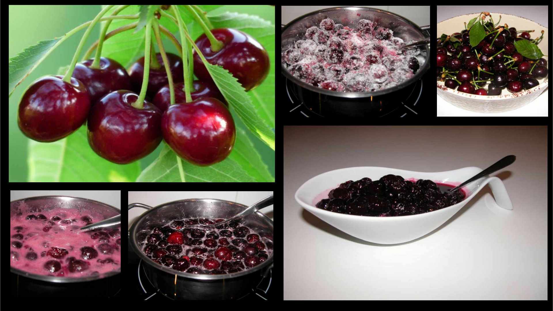 Kerasi gliko tou koutaliou(Cherry preserve)