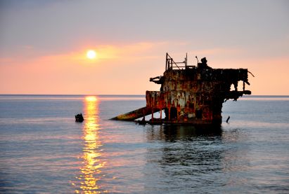 Wreck of "Three Star"