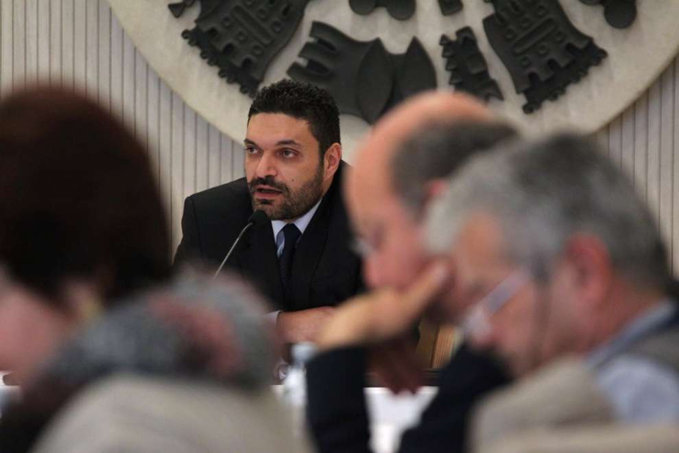 Constantinos Petrides, Minister of Interior.