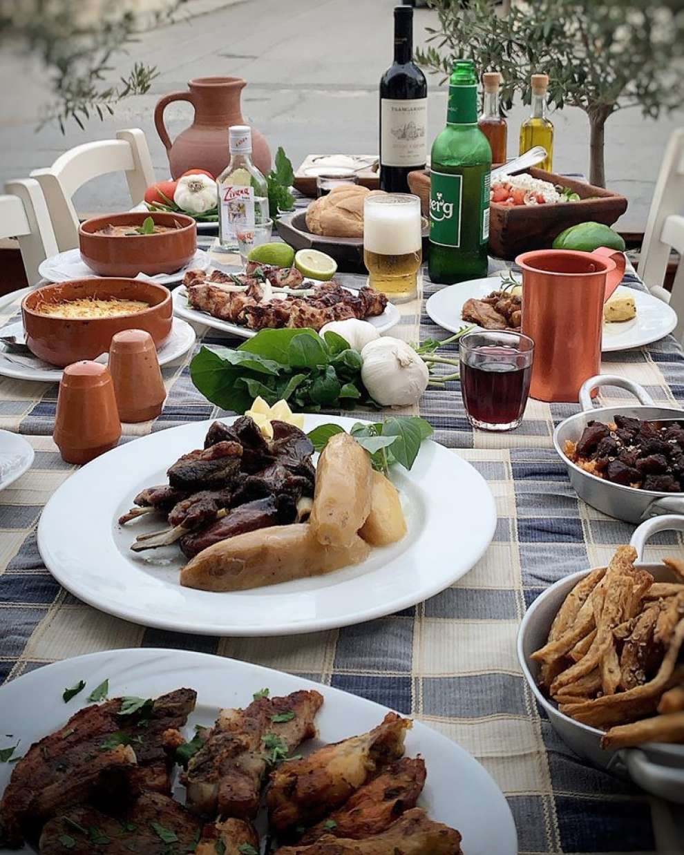 Traditional Cypriot and Greek Cuisine in Cyprus