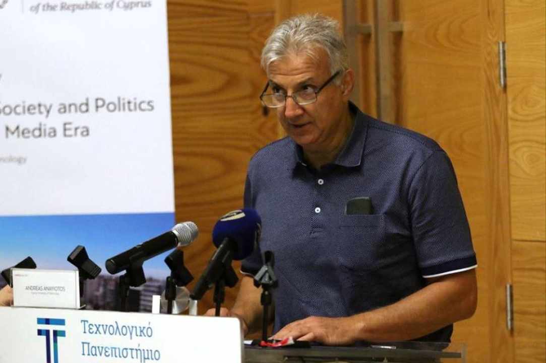 Ο Πρύτανης του Τεχνολογικού Πανεπιστημίου Κύπρου, Ανδρέας Αναγιωτός.