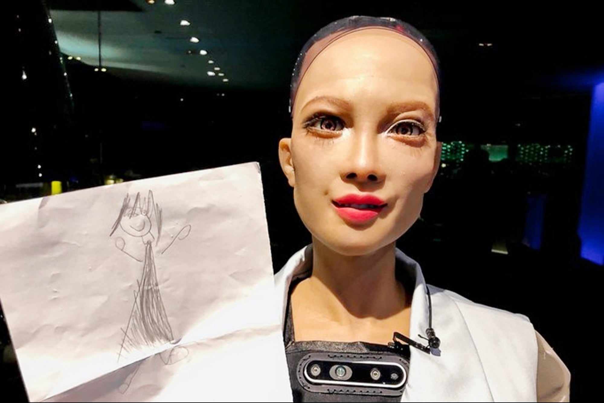 Sophia, the first android with citizenship, now wants to have a robot baby