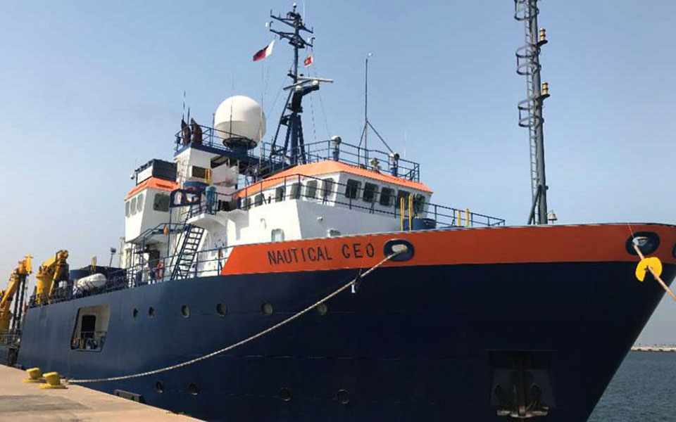 Τουρκικές παρενοχλήσεις κατά του ερευνητικού «Nautical Geo»