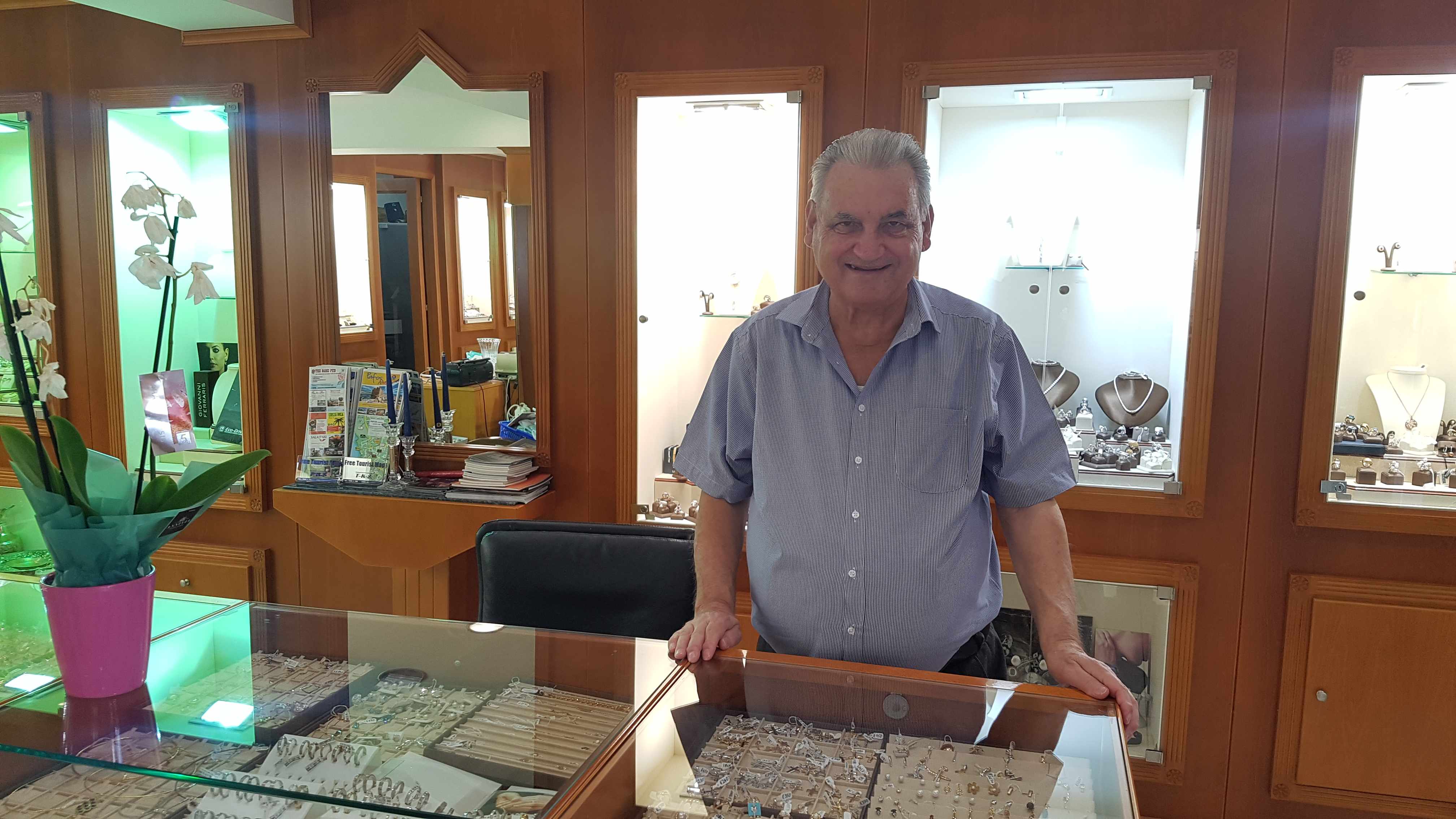 Interview with the owner of Prestige Jewellery in Pafos