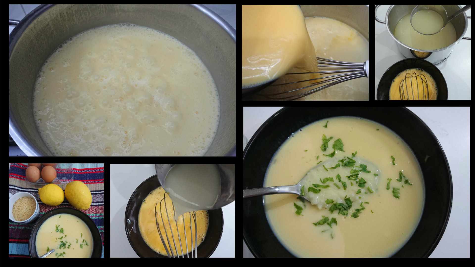 How To Make Greek Egg and Lemon Soup (Avgolemono or avgolemoni)