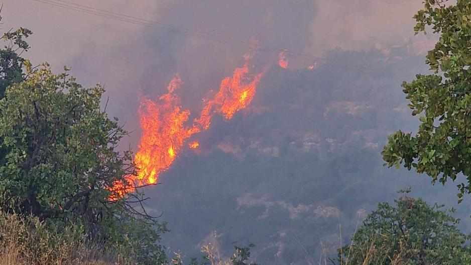 Ανεξέλεγκτη μεγάλη πυρκαγιά στην Άλασσα