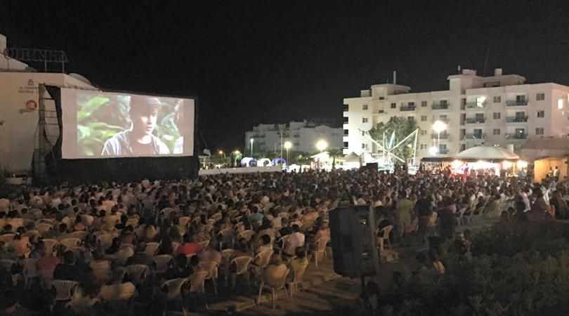 Movies under the stars Protaras