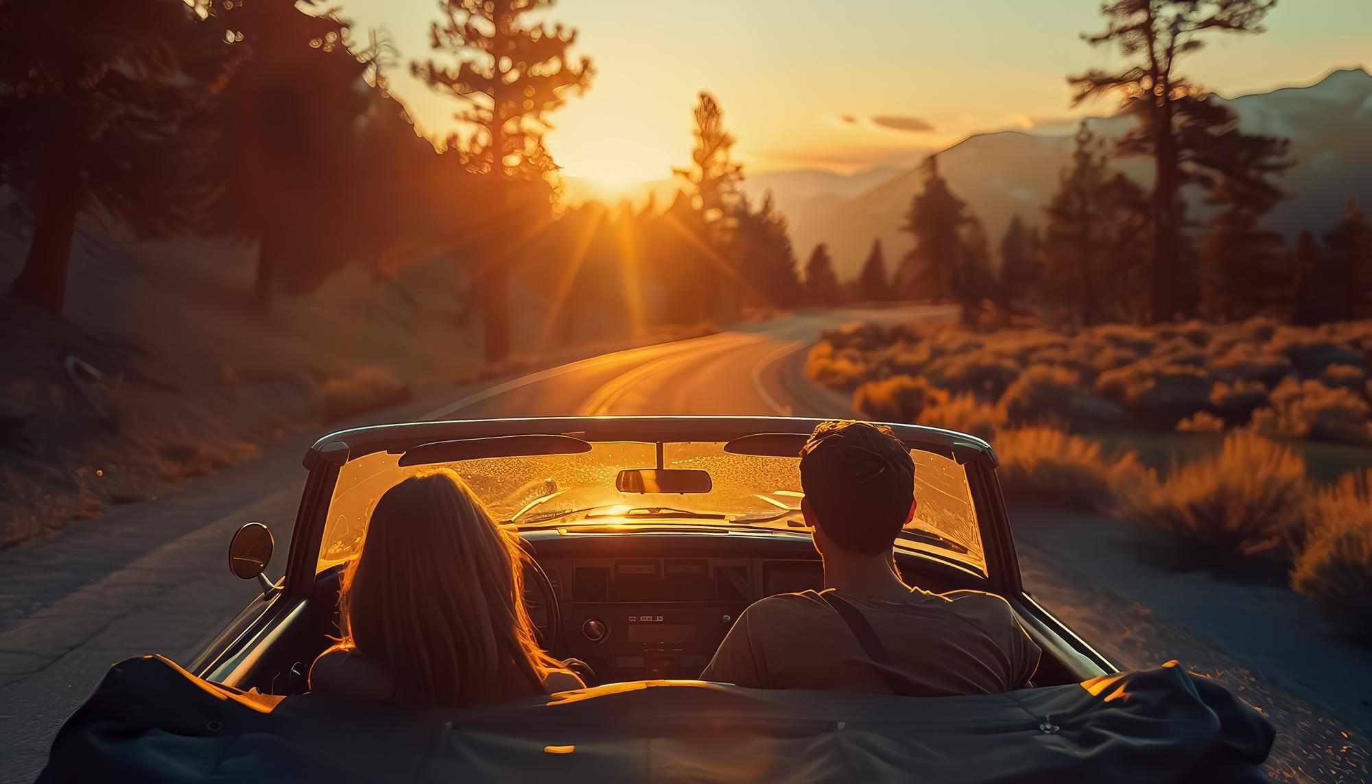 Romantic Mountain Road Trips