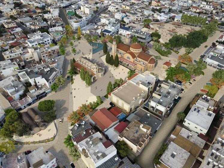 Η πλατεία του Αγίου Γεωργίου στο Παραλίμνι αλλάζει