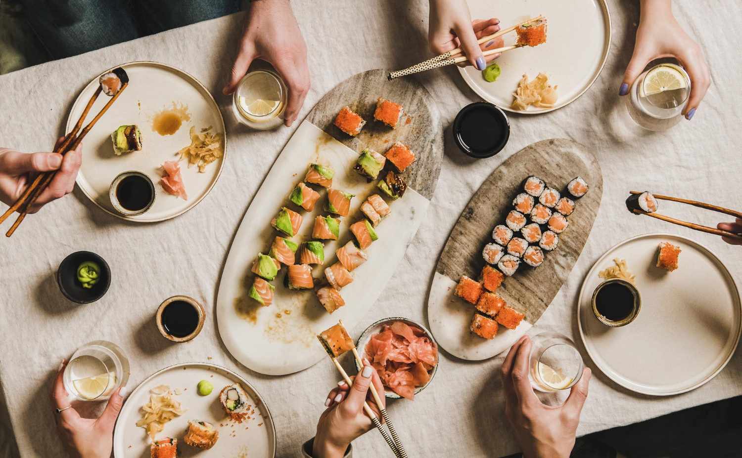 6+1 вариант Sushi Night Out