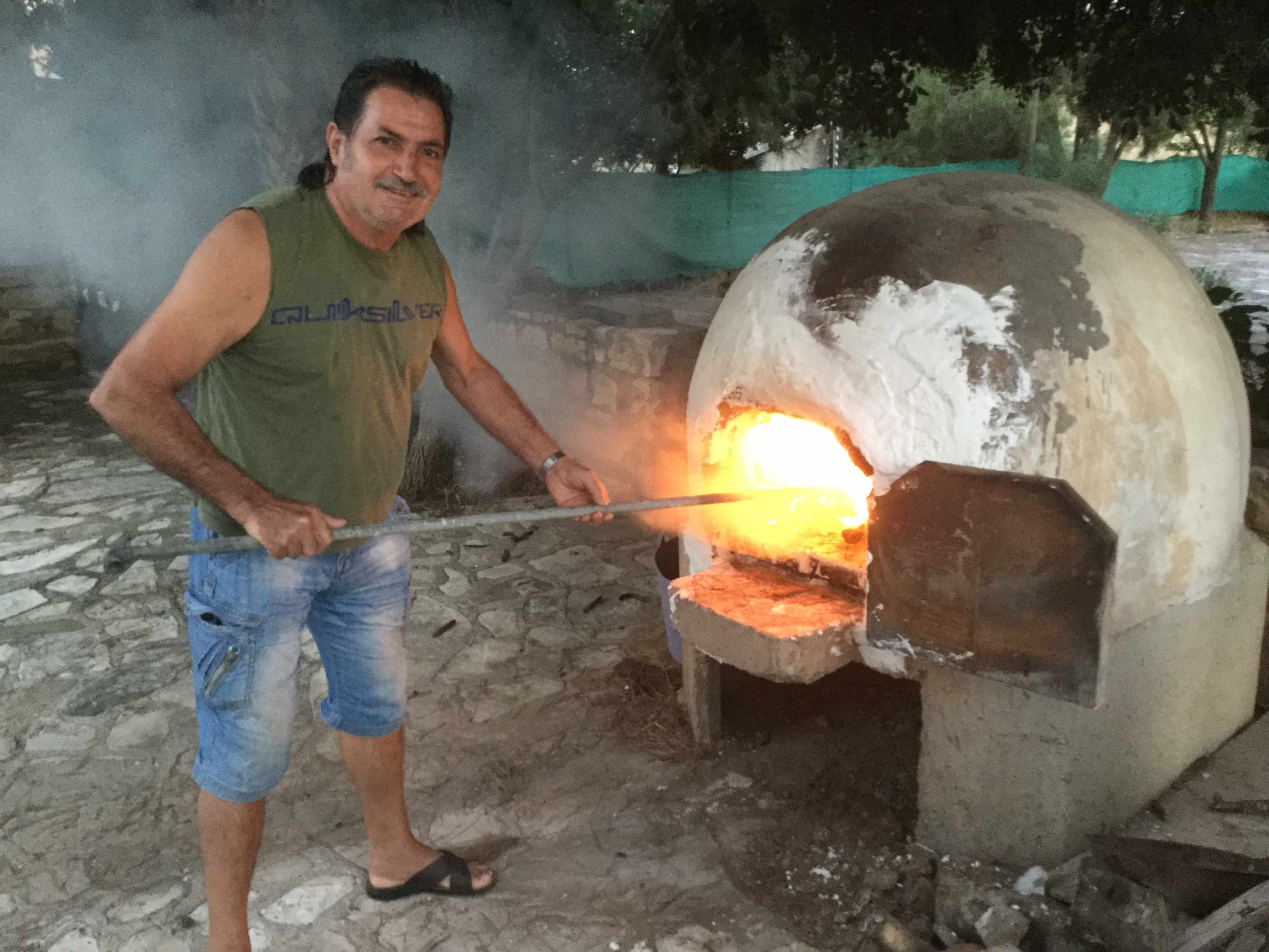 Making Kleftiko in Lageia