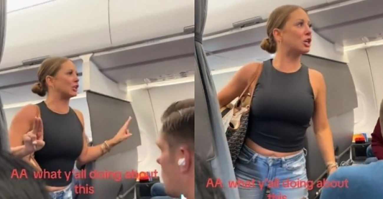 Έξαλλη επιβάτιδα αεροσκάφους άρχισε να φωνάζει χωρίς κανείς να καταλάβει τον λόγο