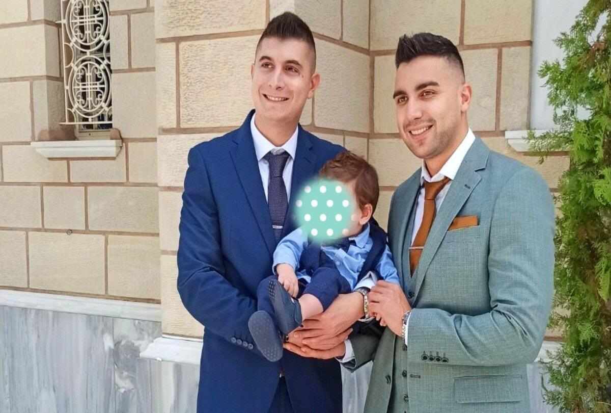 Δύο αστυνομικοί έγιναν νονοί του βρέφους που έσωσαν στην κακοκαιρία «Ελπίς»