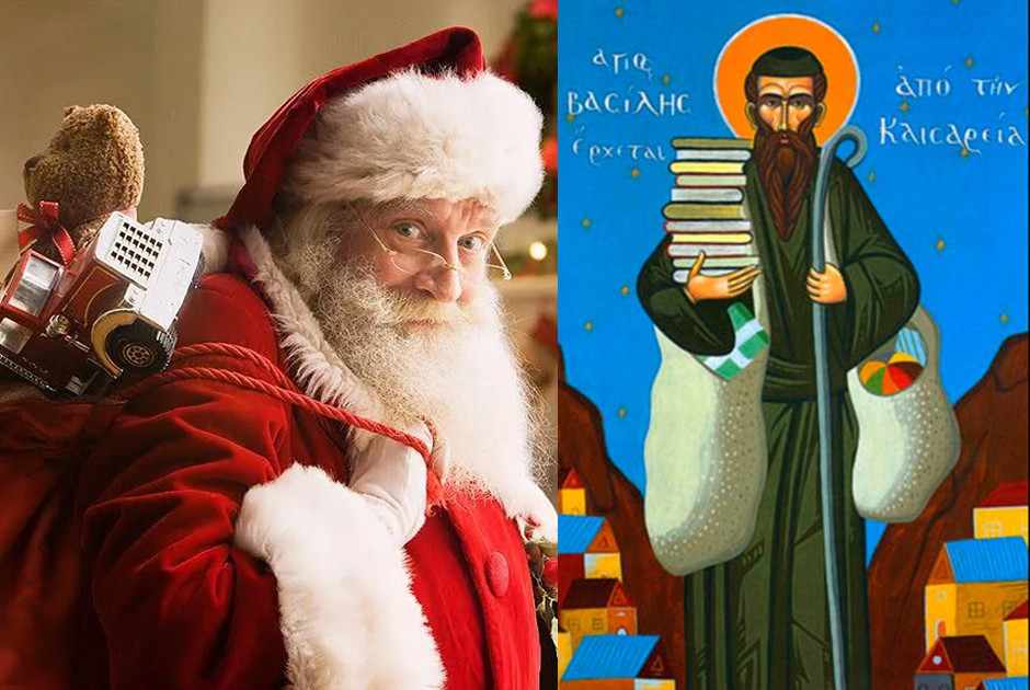 Γιατί ο Άγιος Βασίλης φοράει ερυθρόλευκο κοστούμι