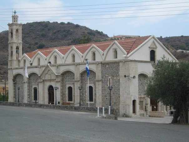 Ο νέος Ιερός Ναός της Παναγίας Ιαματικής - Αρακαπάς Λεμεσού 