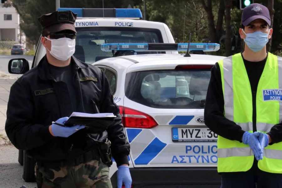 Πάνω από τρεις χιλιάδες έλεγχοι της Αστυνομίας για τα μέτρα της Covid19