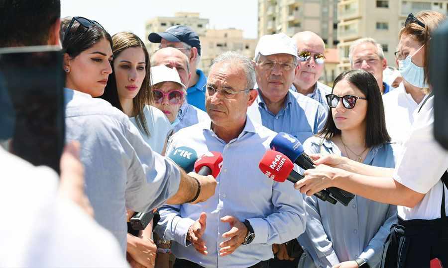 ΔΗΣΥ προς ΑΚΕΛ: Ο Αβέρωφ βρέθηκε στο Βαρωσι όχι για τις εκλογές