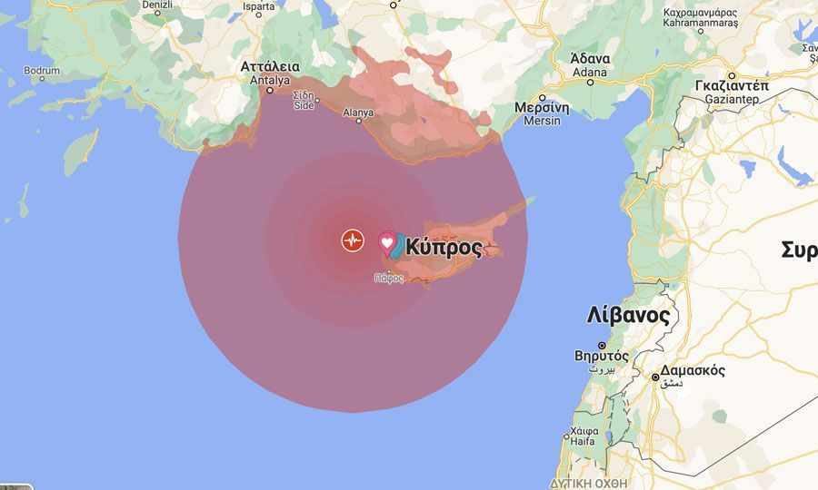 Ποια είναι η πιο σεισμογενής περιοχή της Κύπρου