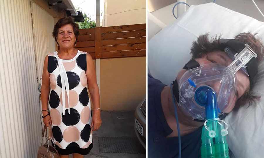 Τα κατάφερε η κ. Γεωργία - 22 μέρες με κορωνοϊό