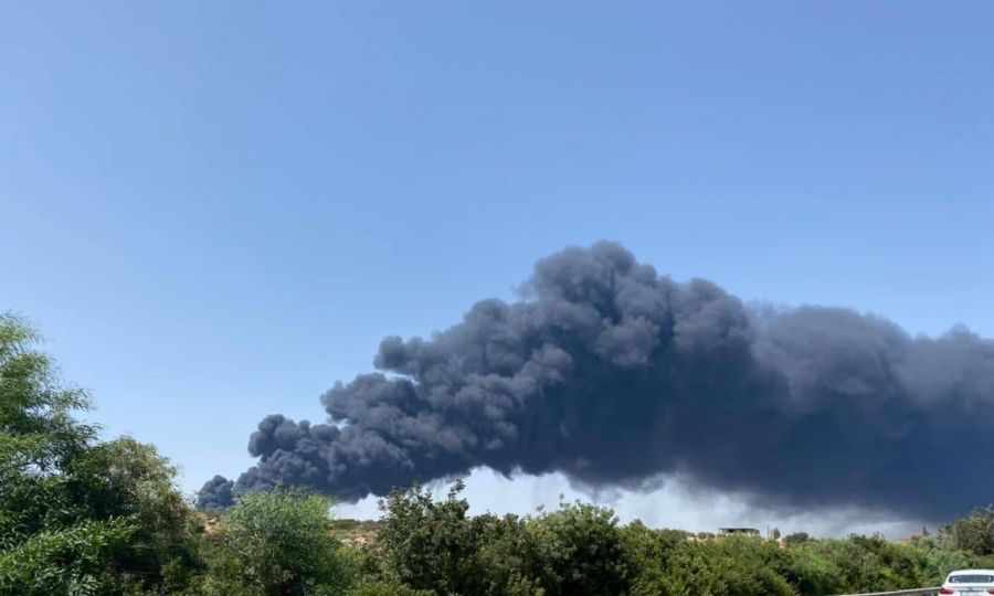 Μαίνεται μεγάλη πυρκαγιά στη Λεμεσό - Επί ποδός όλες οι Κρατικές Υπηρεσίες