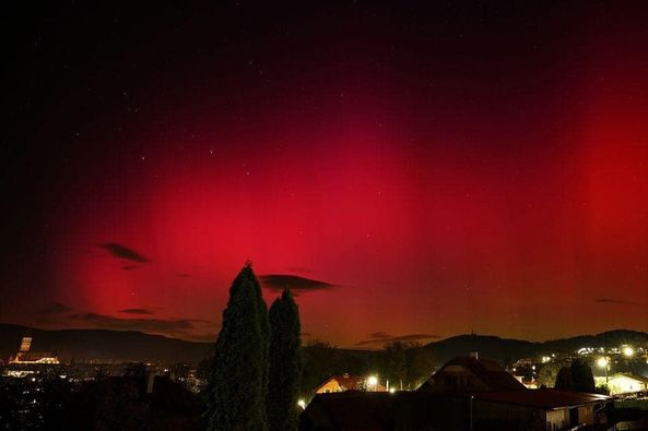 Το Βόρειο Σέλας έγινε ορατό στην Βόρεια Ελλάδα για πρώτη φορά