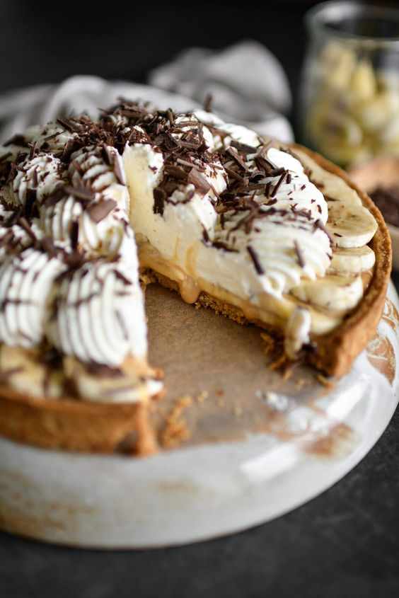 Easy banoffee pie