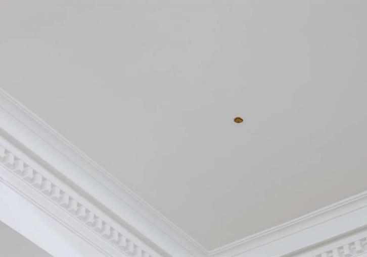 Καλλιτέχνης πέταξε πίκλα από μπέργκερ στο ταβάνι γκαλερί και τώρα πωλείται 6.300 δολάρια