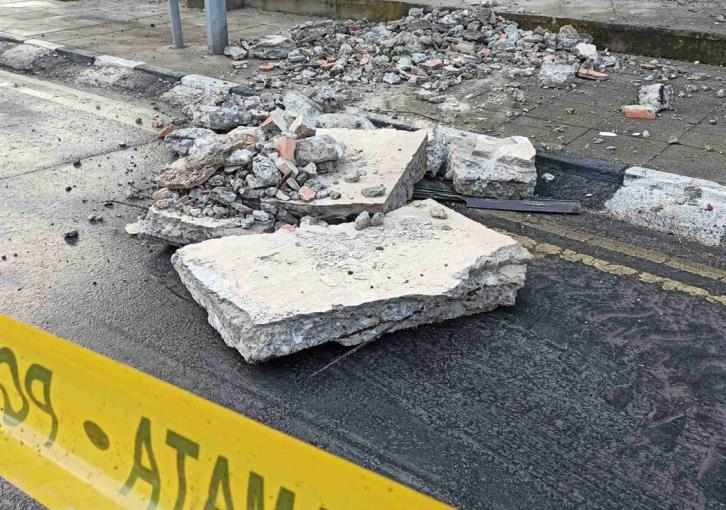 Κατέρρευσε μπαλκόνι από 5ο όροφο πολυκατοικίας σε κεντρικό δρόμο στη Λεμεσό