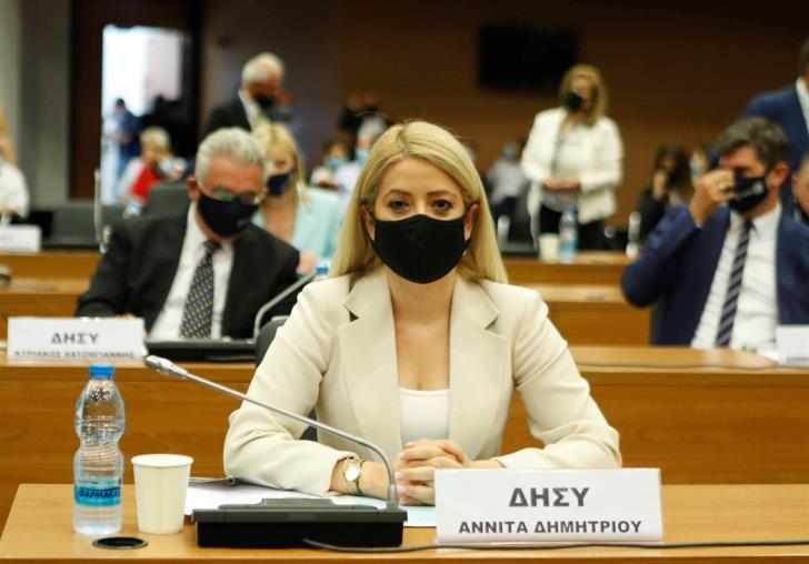 Πρόεδρος της Βουλής η Αννίτα Δημητρίου