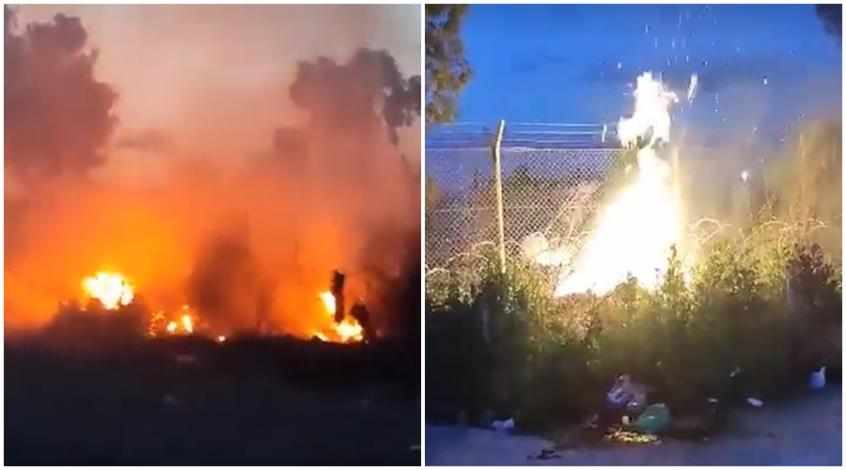 Νέα πυρκαγιά στο Πουρνάρα-Συνεχίζονται τα παρατράγουδα