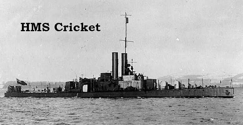 Затонувшее английское военное судно  CRICKET (H.M.S. CRICKET WAR SHIP WRECK)