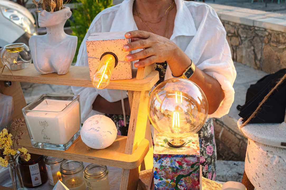 Handmade Arts & Crafts at Finikoudes