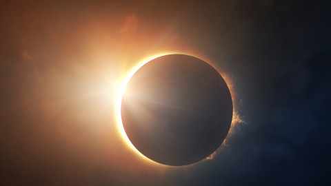 Lunar eclipse at the Troodos Observatory
