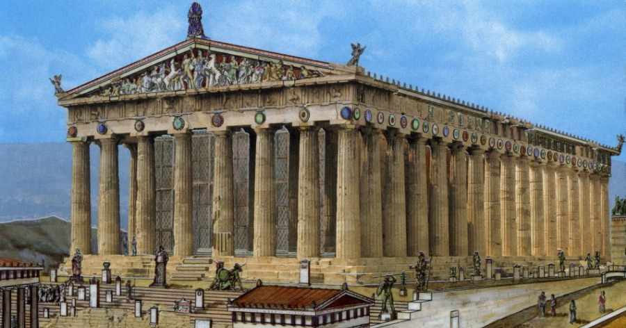 Πώς ήταν στην πραγματικότητα το εσωτερικό του Παρθενώνα;