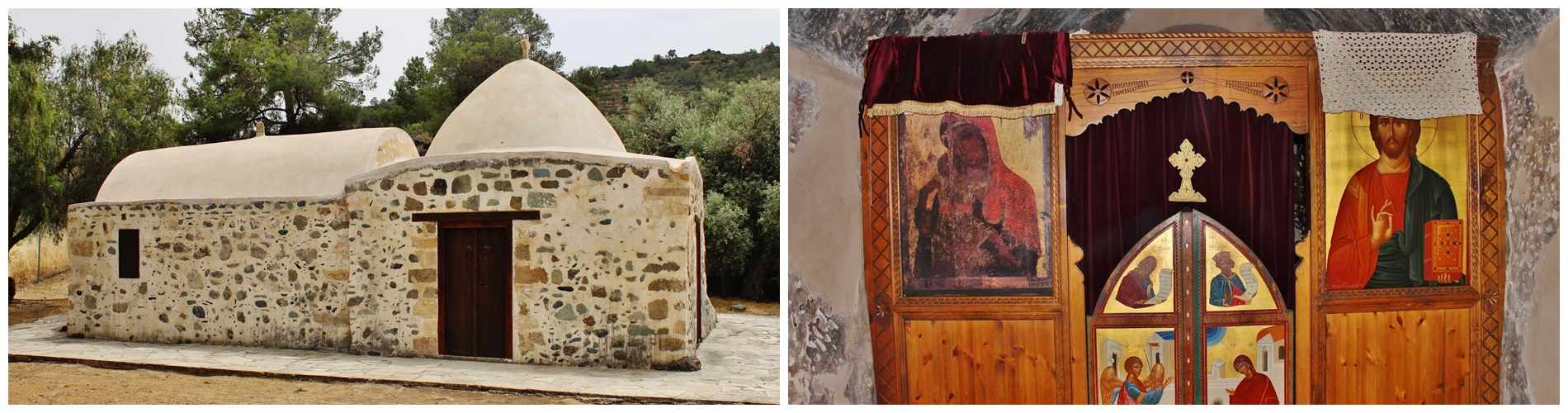 The chapel of Panagia Galoktistis