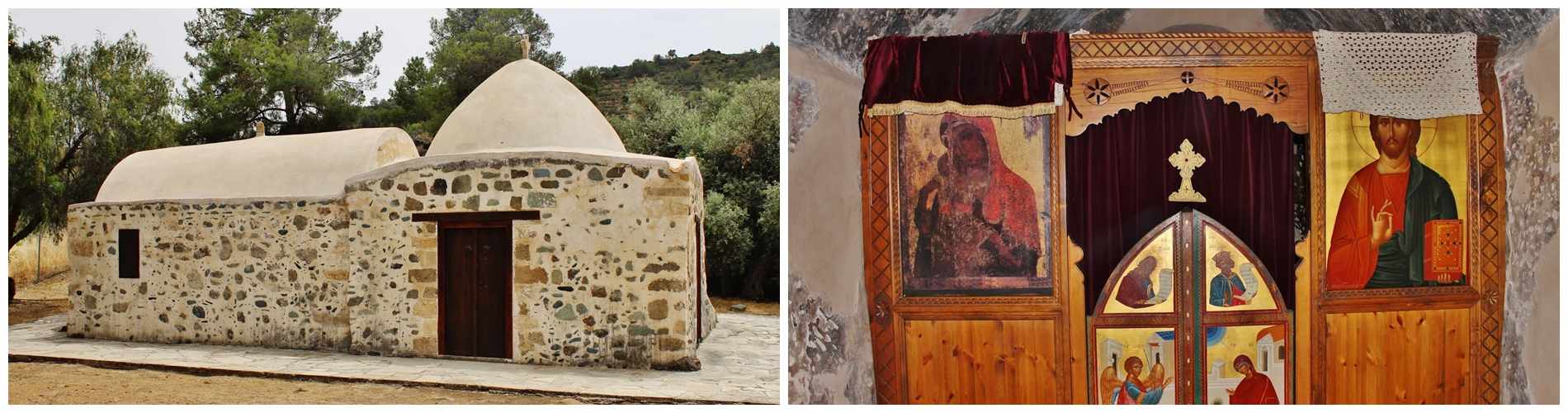 The chapel of Panagia Galoktistis
