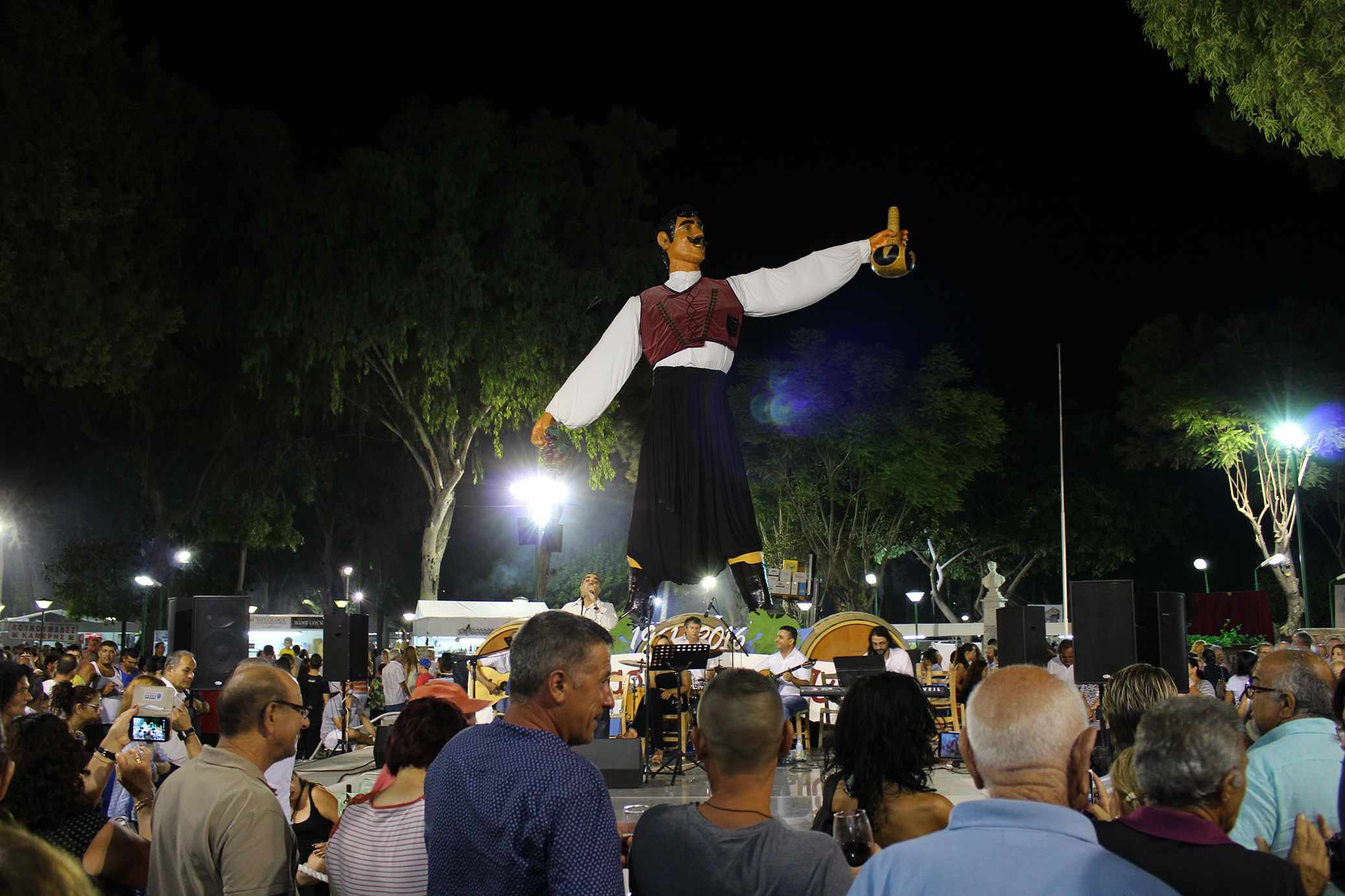 Wine festival at Limassol.