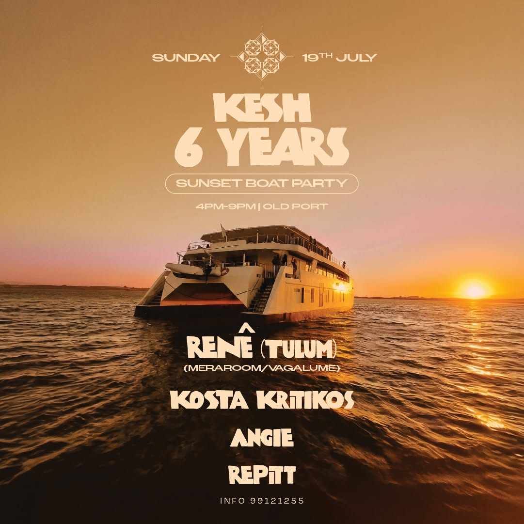 Η KESH γιορτάζει 6 χρόνια με ένα εντυπωσιακό Sunset Boat Party στη Λεμεσό