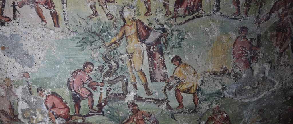 Ανακαλύφθηκε μια από τις αρχαιότερες χιουμοριστικές λεζάντες  με ελληνικά γράμματα