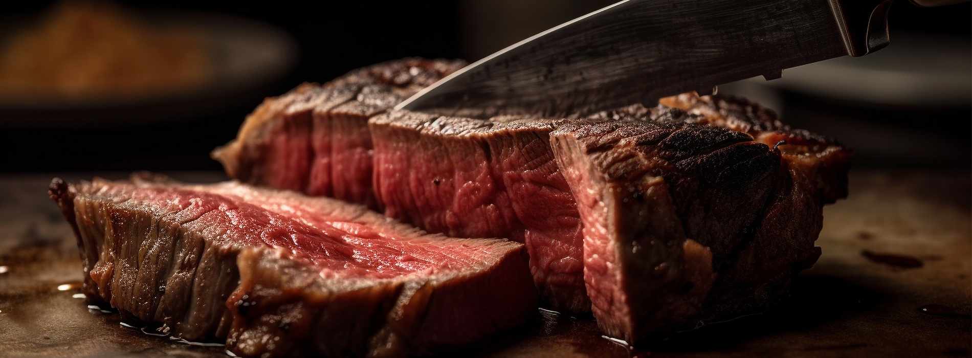 Is steak food or art?