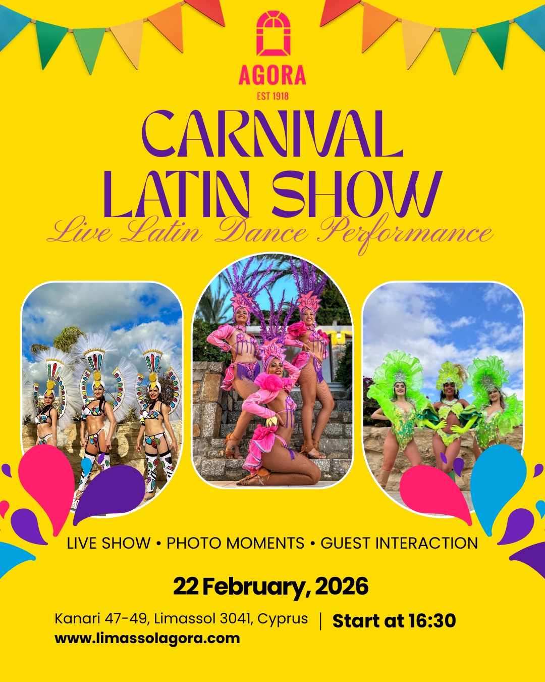 Latin Carnival Experience at Limassol AGORA