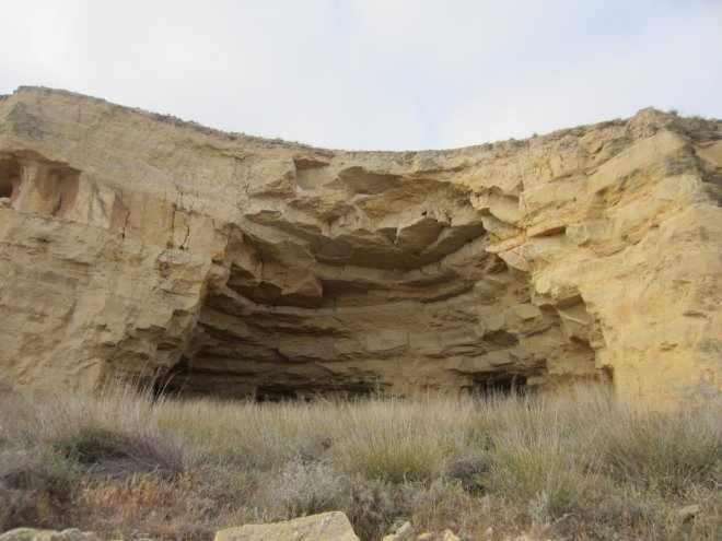 Beautiful sandstone caves