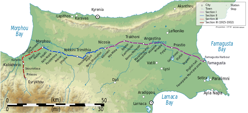 Railway in Cyprus