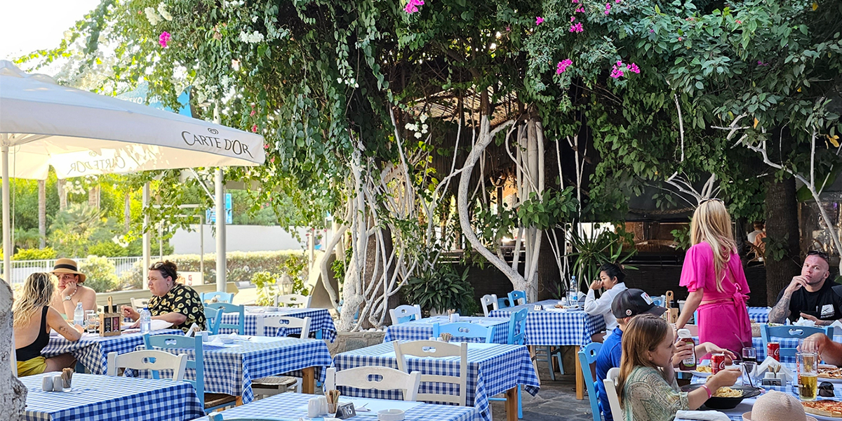 We discovered a tavern in Ayia Napa for mezedes and fresh fish all year round
