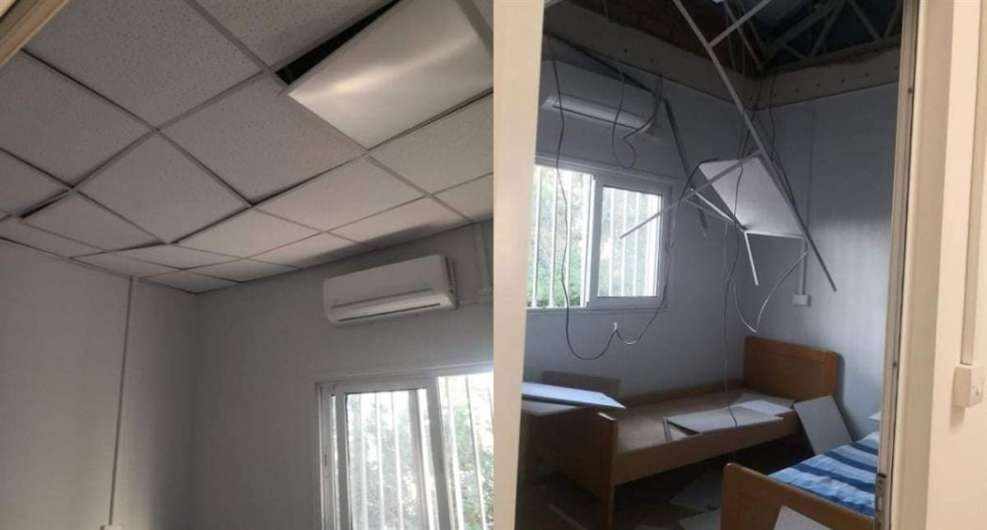 Κατέρρευσαν οι οροφές δύο δωματίων στο Ψυχιατρείο Αθαλάσσας
